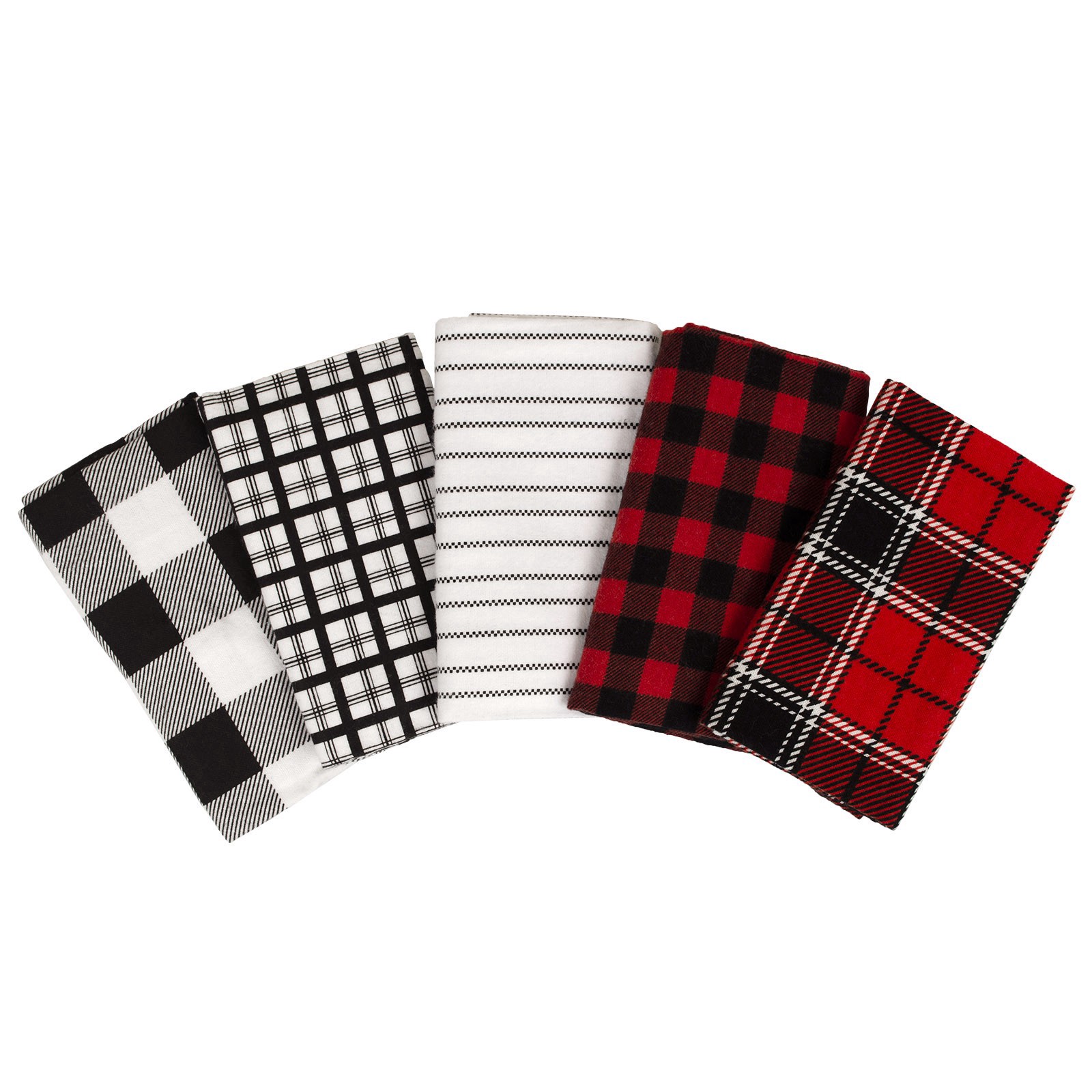 slide 5 of 13, Flannel Print Fabric Bundle By Loops & Threads, 18 in x 21 in