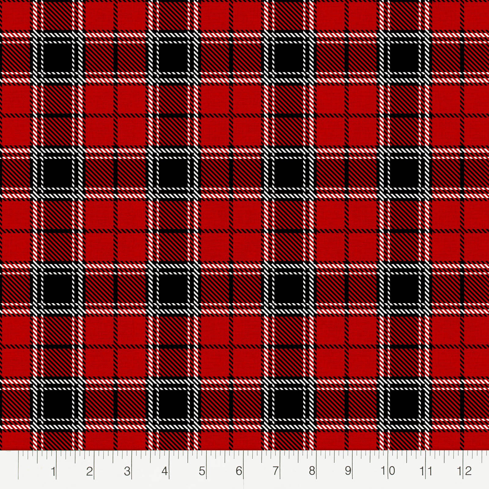 slide 4 of 13, Flannel Print Fabric Bundle By Loops & Threads, 18 in x 21 in