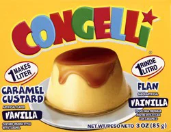 Con Gelli Flan 3 oz