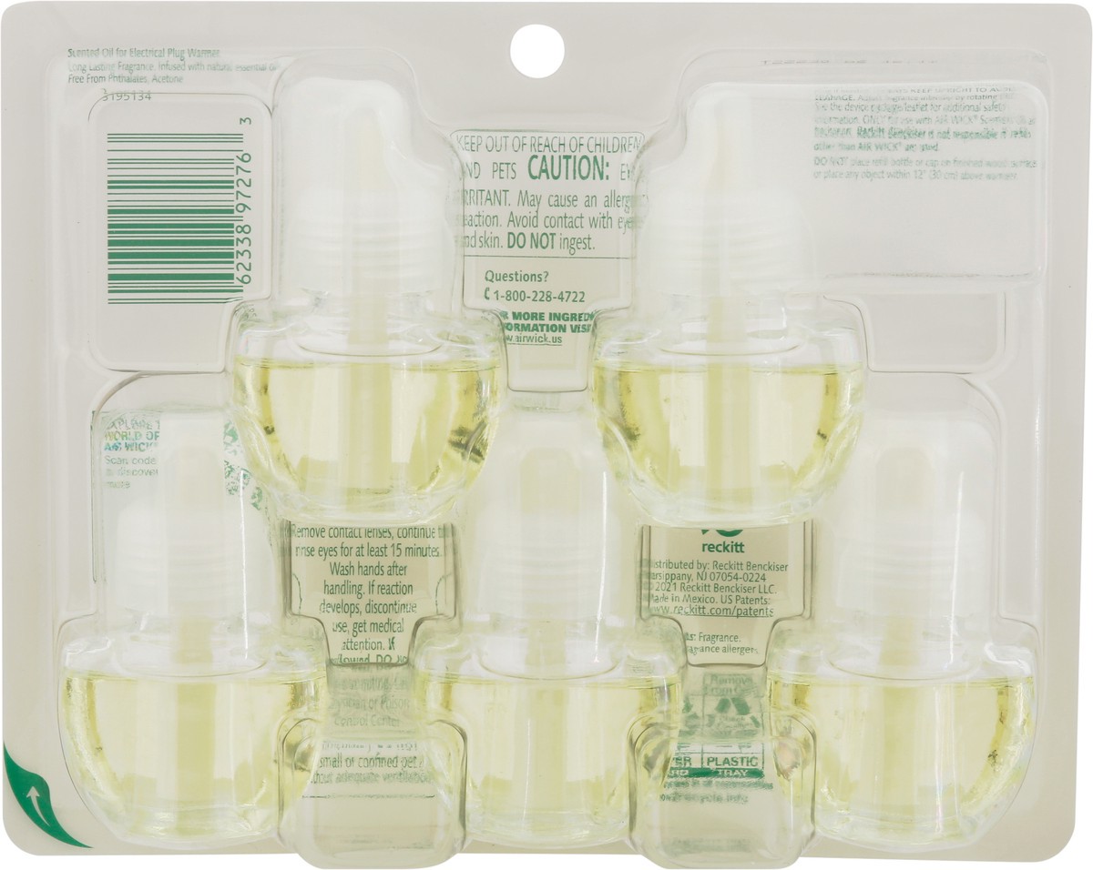 slide 8 of 9, Air Wick White Flower & Melon Summer Delights Scented Oil Refills 5 ea, 5 ct