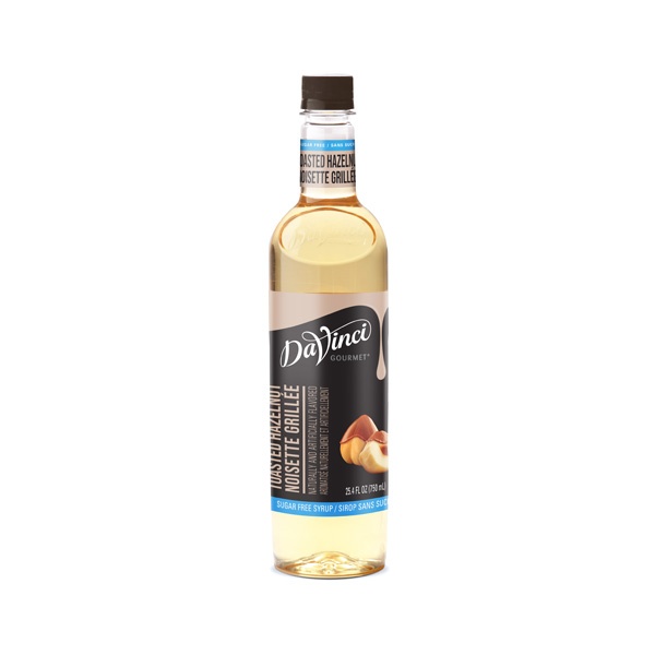 slide 1 of 1, DaVinci Espresso Syrup Sugar Free Toasted Hazelnut, 750 ml