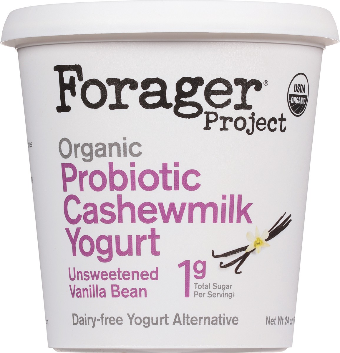 Forager Project Organic Dairy Free Cashewmilk Yogurt, Unsweetened ...