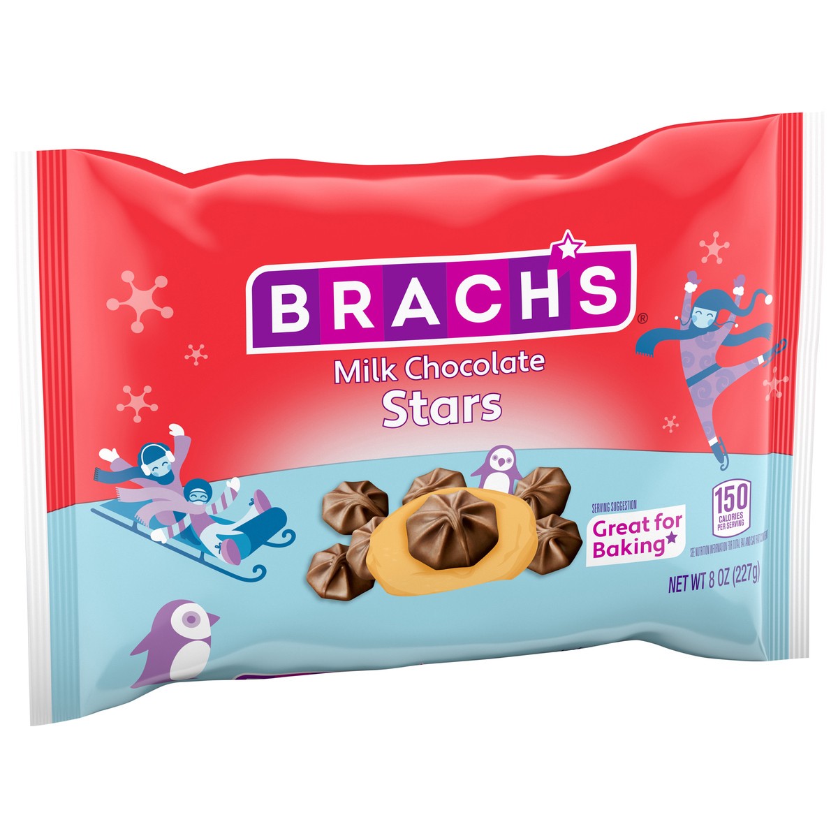 slide 10 of 13, Brach's Brach'S Milk Chocolate Stars, 8 oz