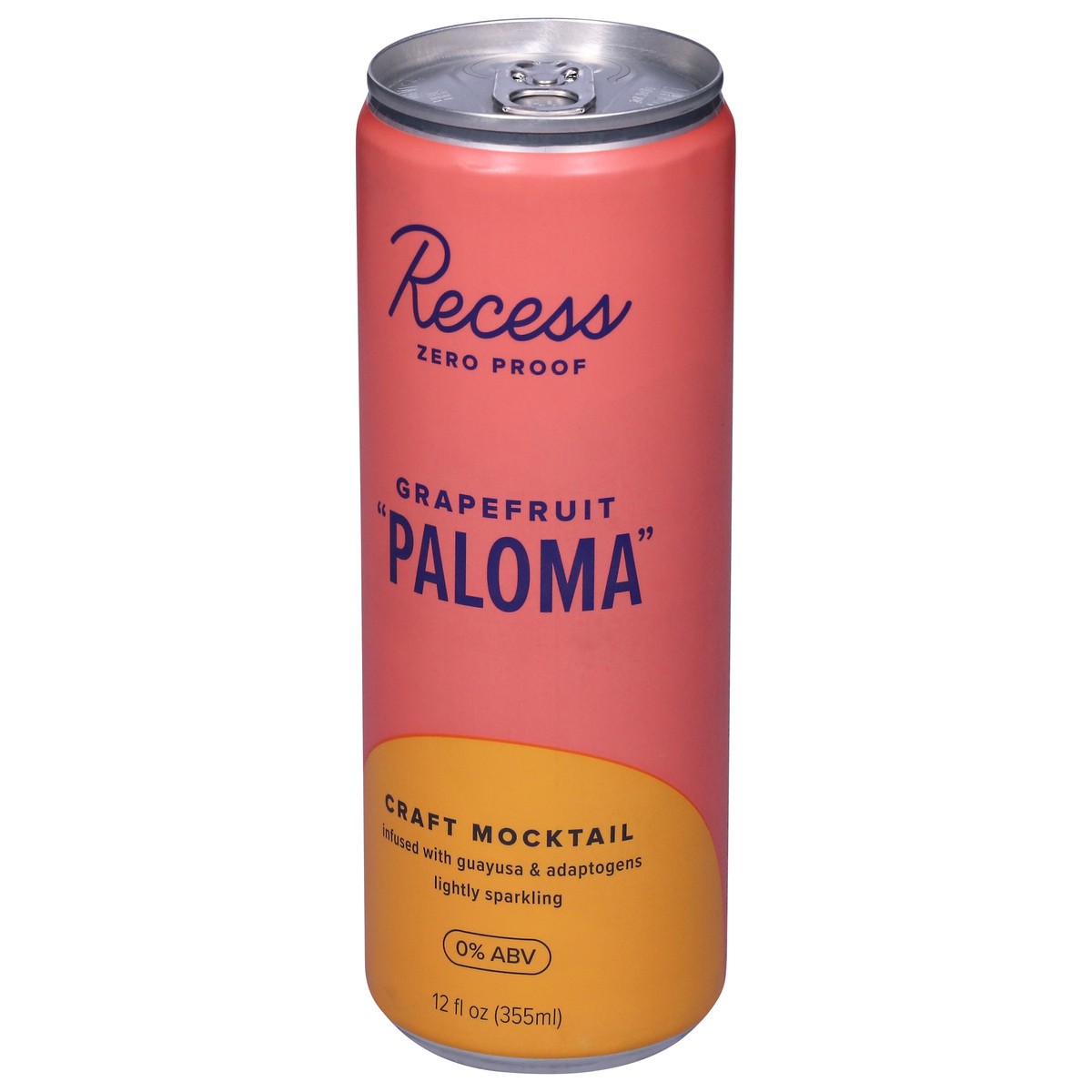 slide 4 of 14, Recess Grapefruit Paloma Craft Mocktail 12 fl oz, 