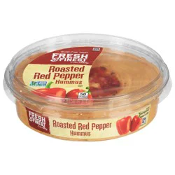 Fresh & Finest by Our Family Roasted Red Pepper Hummus 10 oz