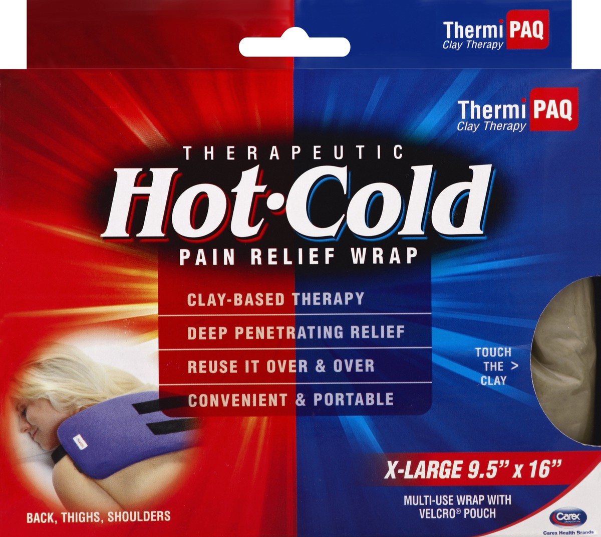 slide 2 of 4, ThermiPaq Pain Relief Wrap 1 ea, 1 ct