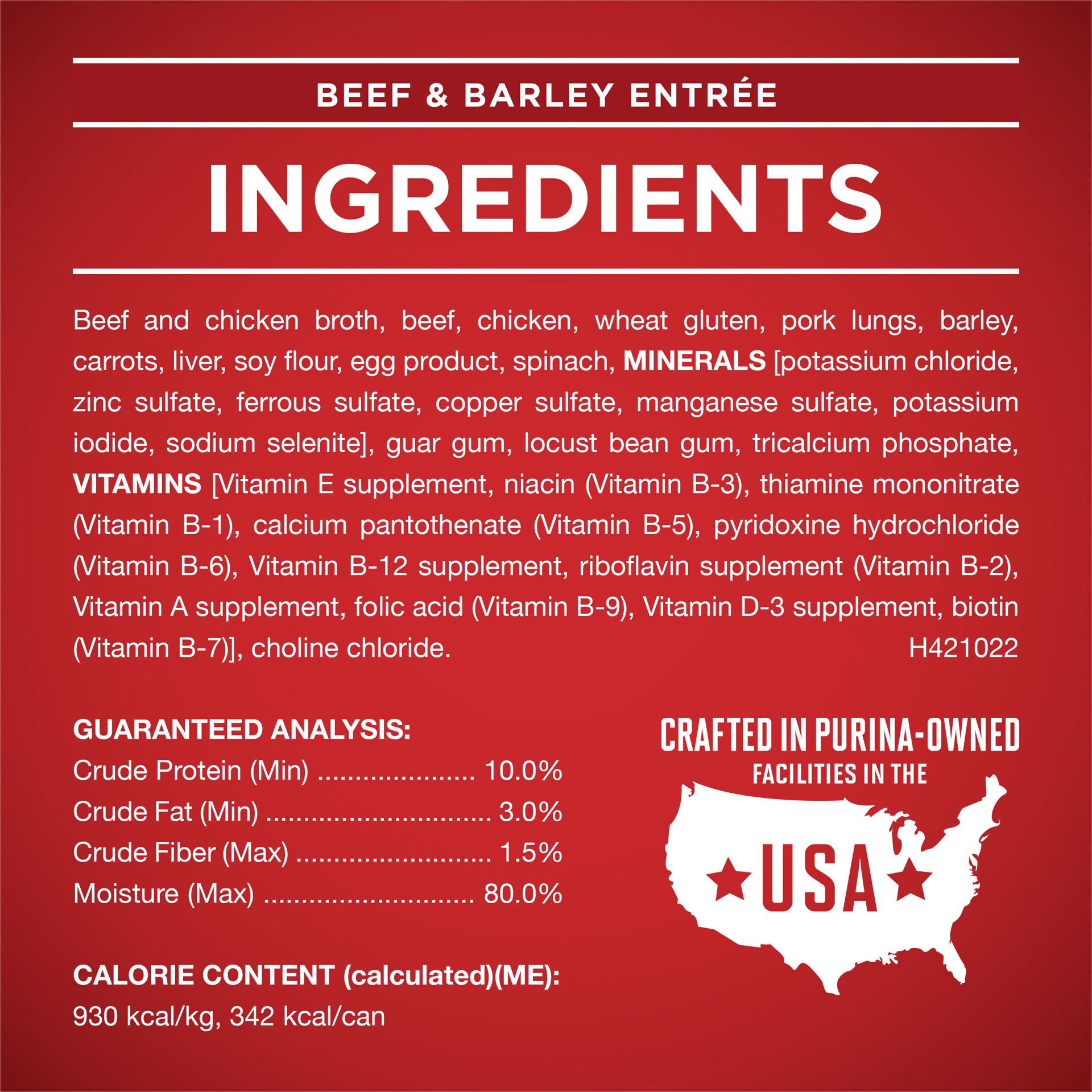 slide 8 of 8, Purina ONE Tender Cuts in Gravy Chicken and Brown Rice, and Beef and Barley Entrees Wet Dog Food Variety Pack, 4.88 lb