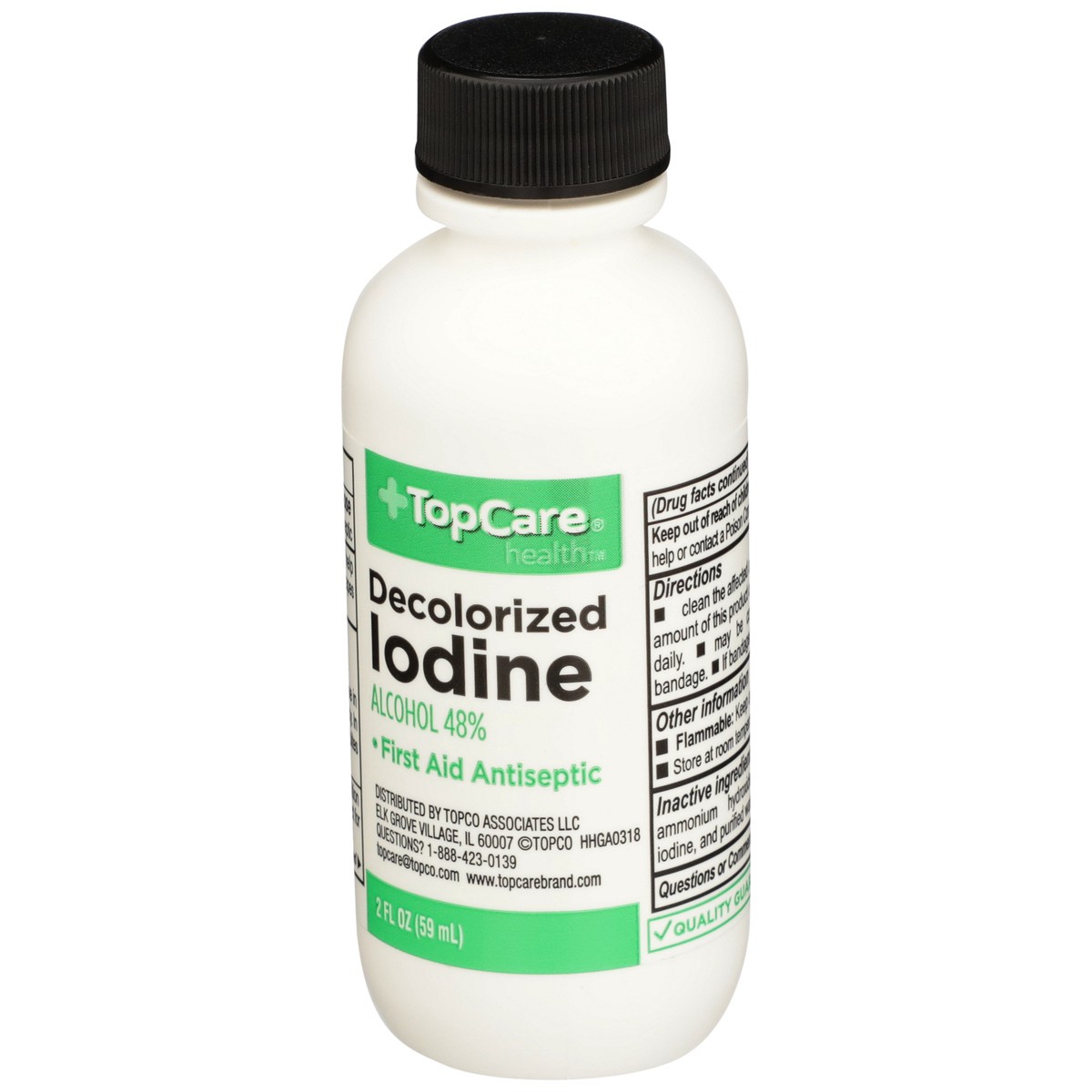 slide 3 of 11, TopCare Top Care Topcare Decolorized Iodine, 2 fl oz