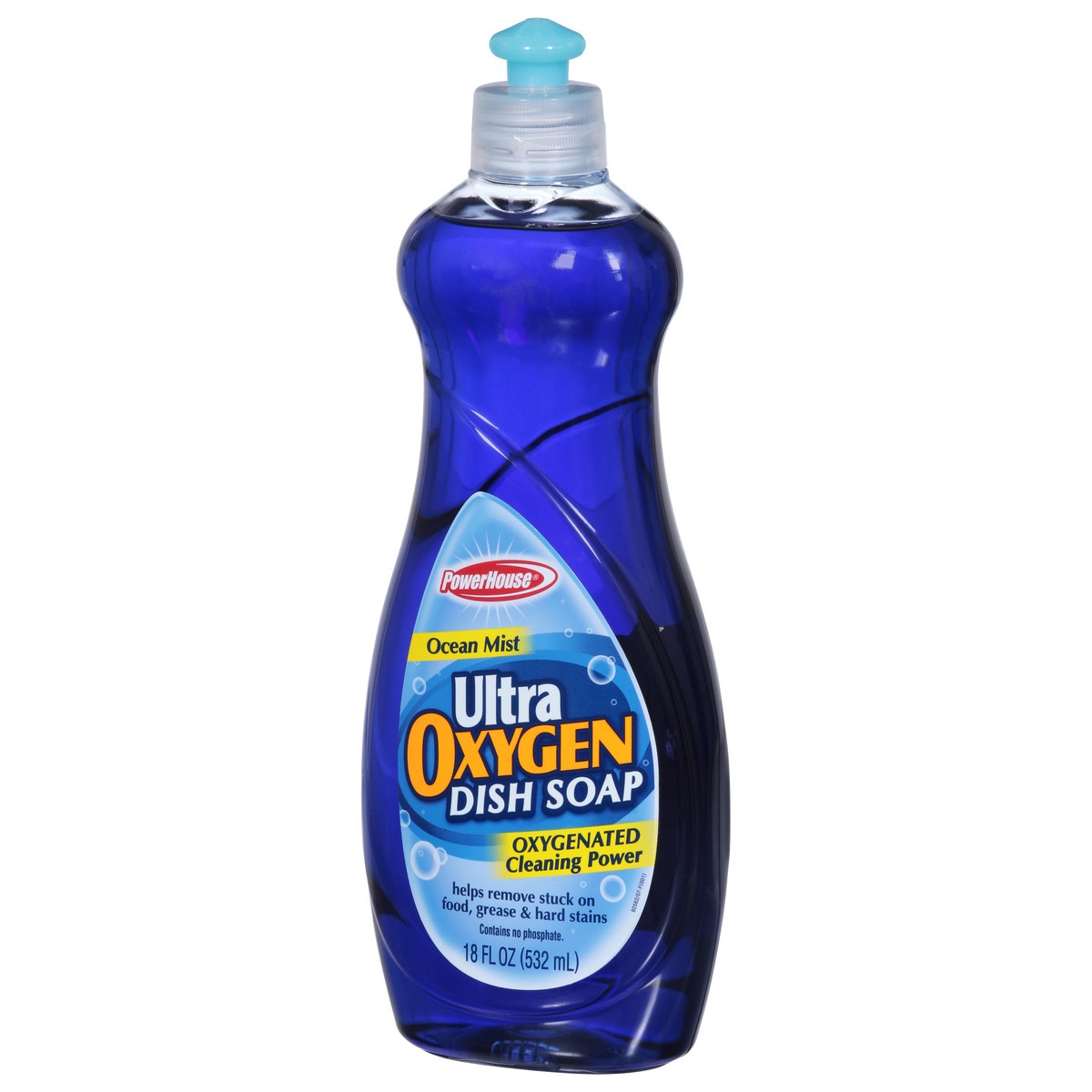 slide 4 of 9, PowerHouse Power House Ocean Mist Ultra Dish Detergent, 25 fl oz