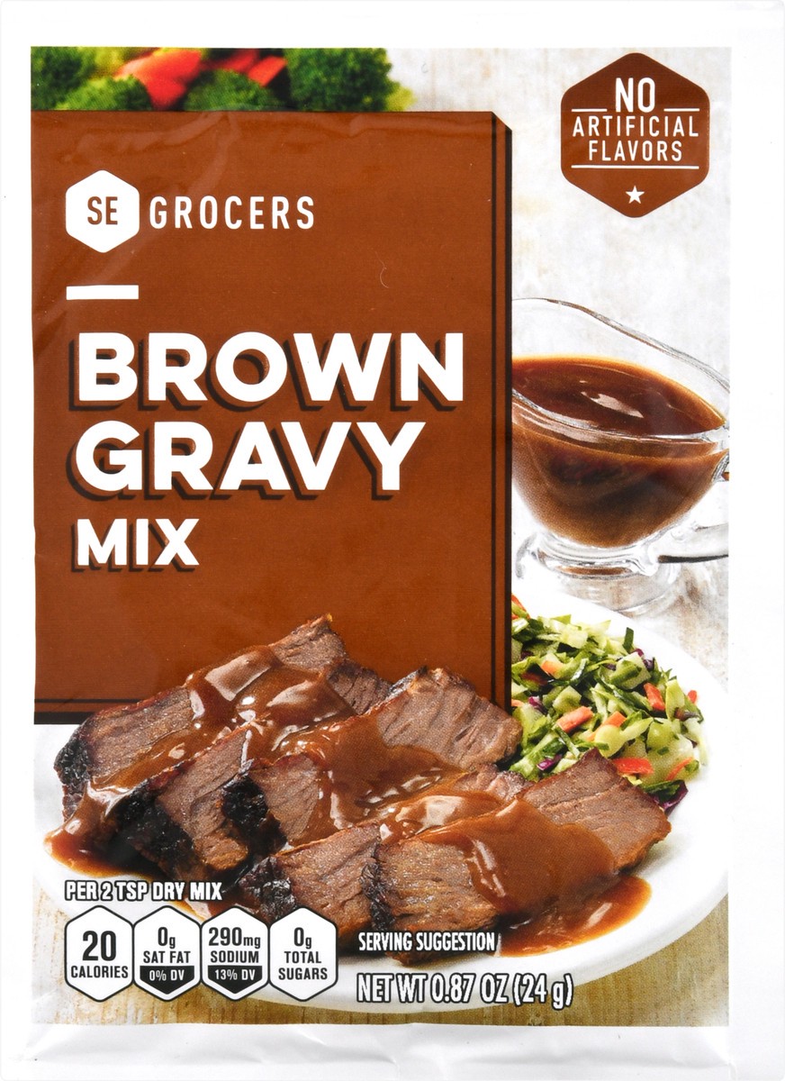slide 6 of 13, SE Grocers Brown Gravy Mix, 0.8 oz