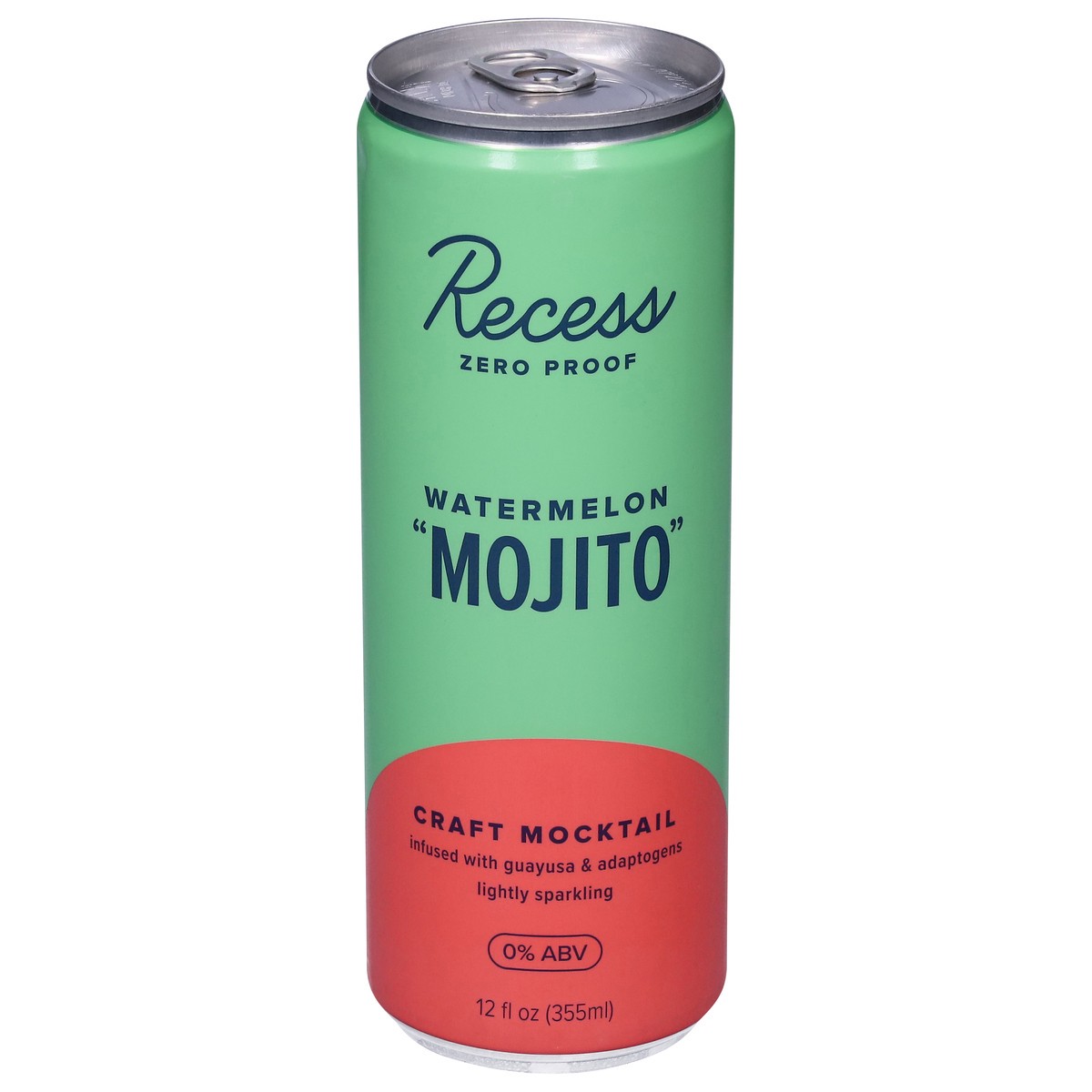 slide 14 of 14, Recess Watermelon Mojito Craft Mocktail - 12 fl oz, 12 fl oz