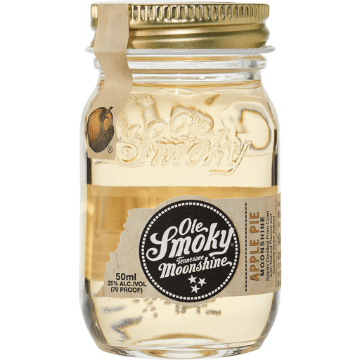 slide 1 of 1, Ole Smoky Moonshine Apple Pie Tennessee Moonshine 50ml, 50 ml