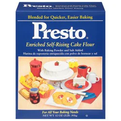 Presto Enriched Self-Rising Cake Flour 32 oz