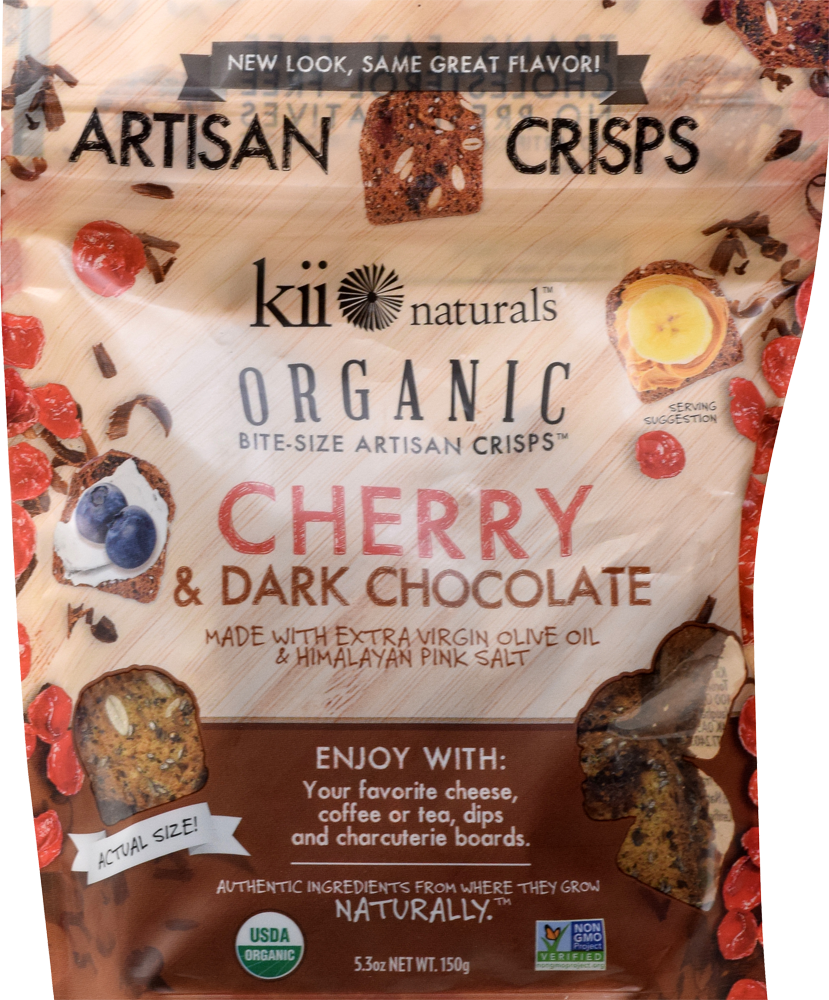 Kii Naturals Dark Cocoa And Cherry Crisps Shipt