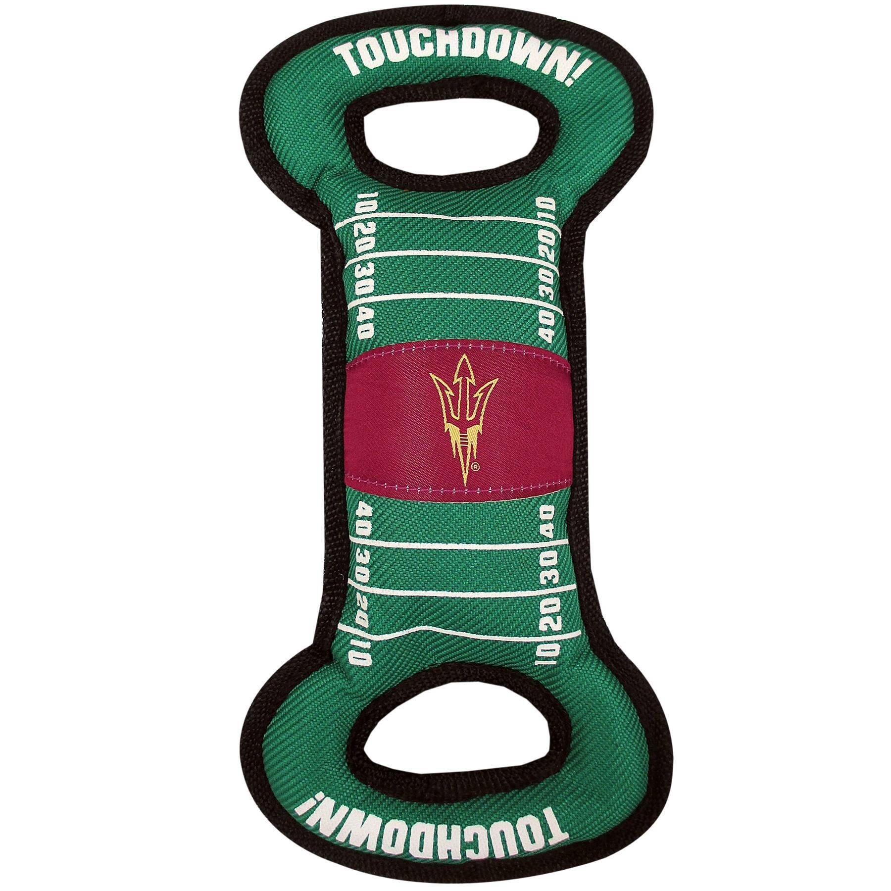 slide 1 of 1, NCAA Arizona State Sun Devils Football Field Dog Toy, 1 ct