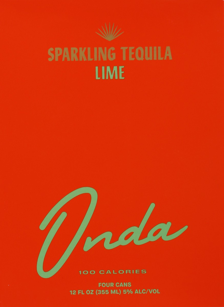 slide 1 of 12, Onda Lime Tequila Hard Seltzer, 48 fl oz