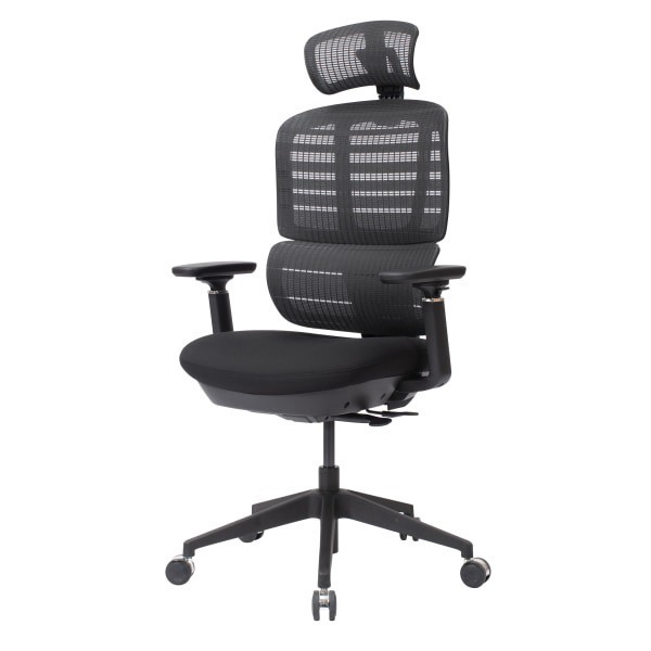 slide 9 of 10, WorkPro® Momentum Ergonomic Mesh/Mesh Active High-Back Office Chair, Black/Black, BIFMA Compliant, 1 ct