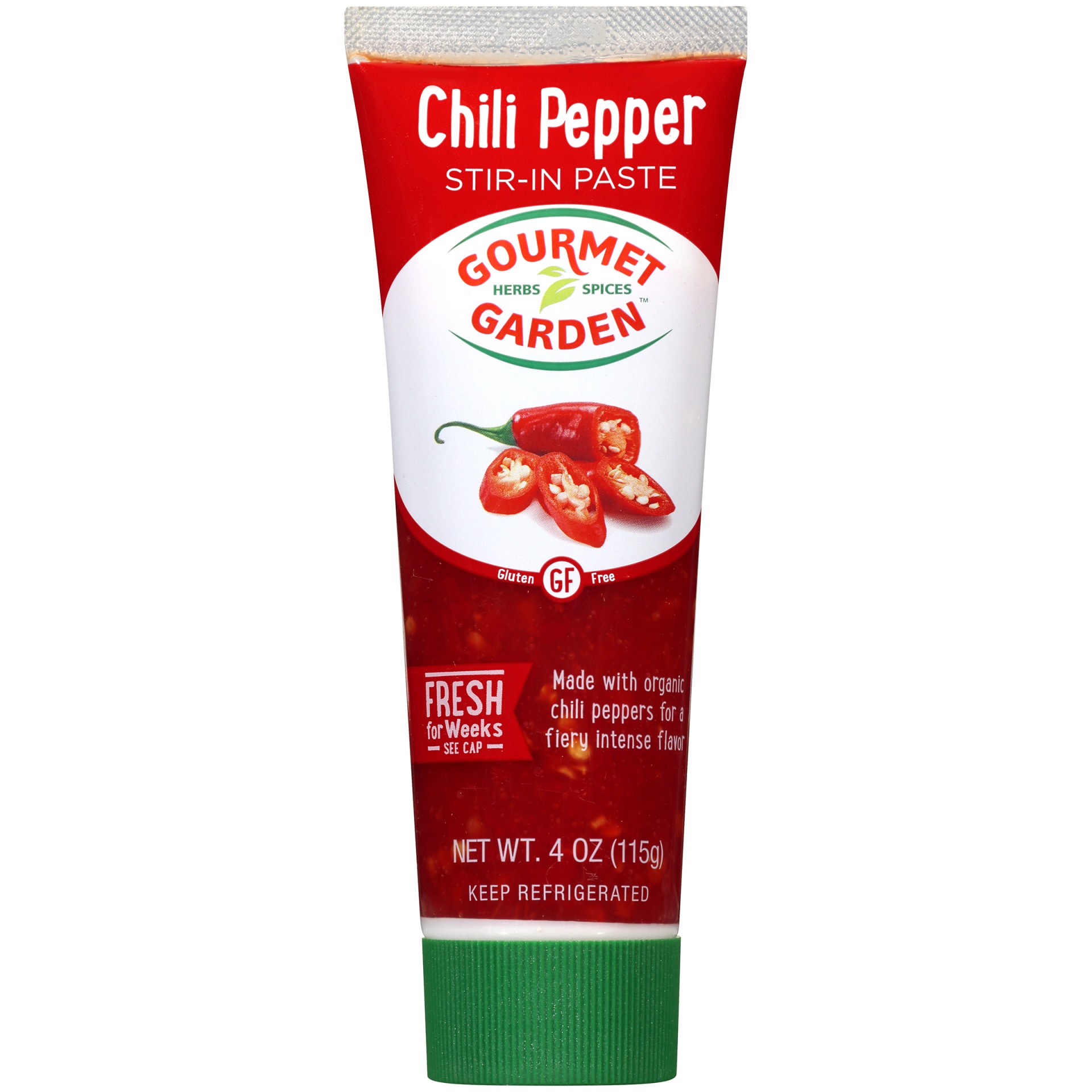 slide 1 of 2, Gourmet Garden Herbs & Spices Chili Pepper Stir-in Paste 4 oz. Tube, 4 oz