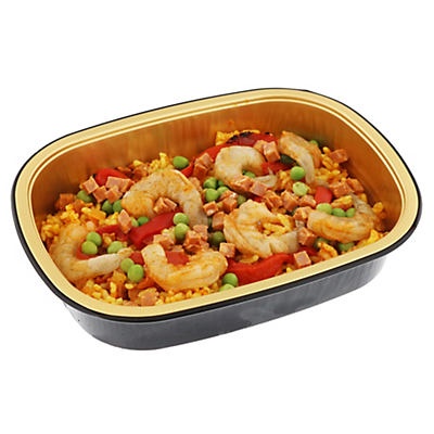 slide 1 of 1, H-E-B Meal Simple Spanish Style Paella with Shrimp, 12 oz