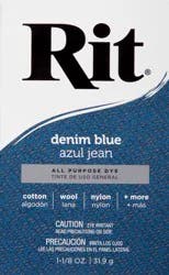 Rit Denim Blue All Purpose Dye 1.125 oz