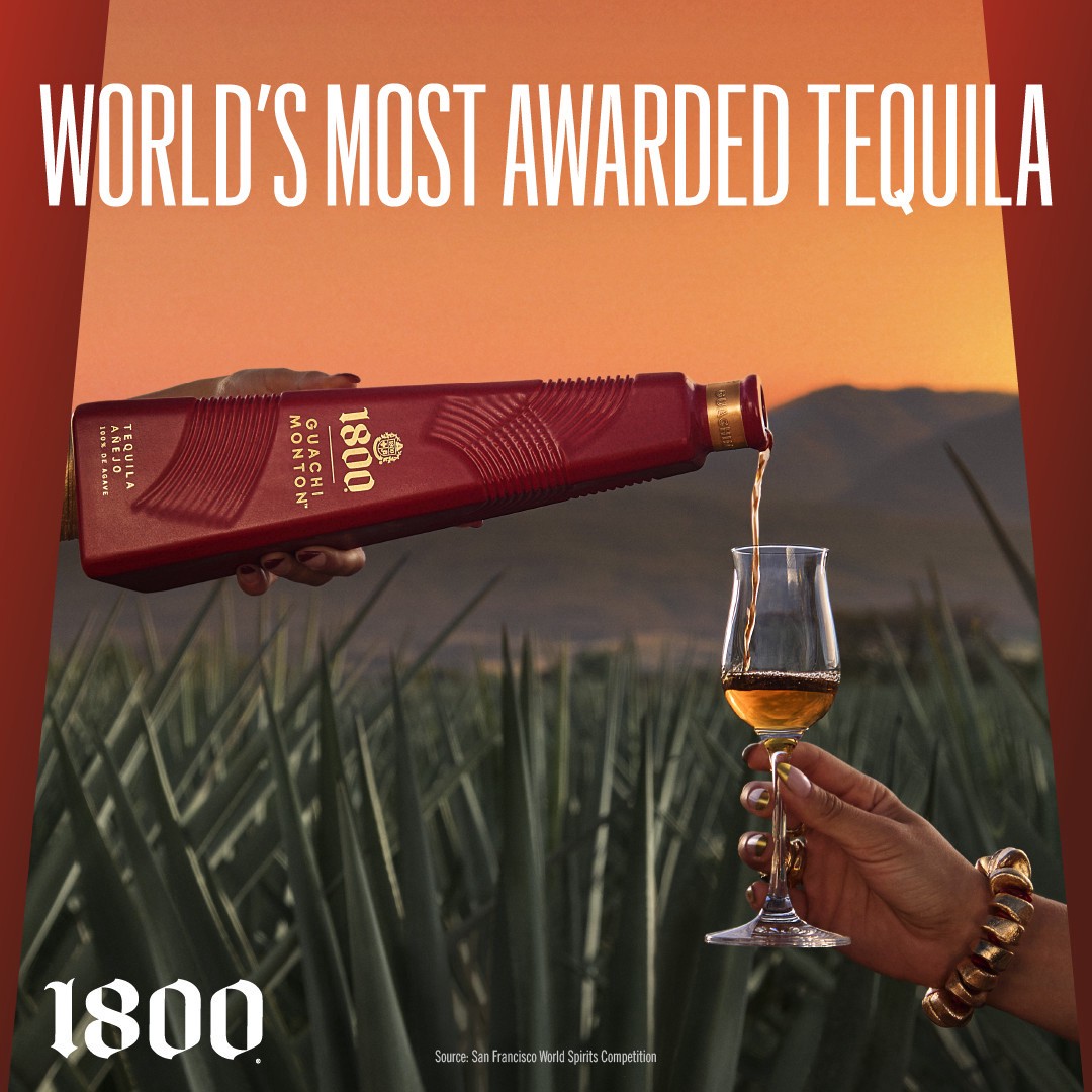 slide 3 of 9, 1800 Tequila - Gauchimonton Anejo, 750 ml