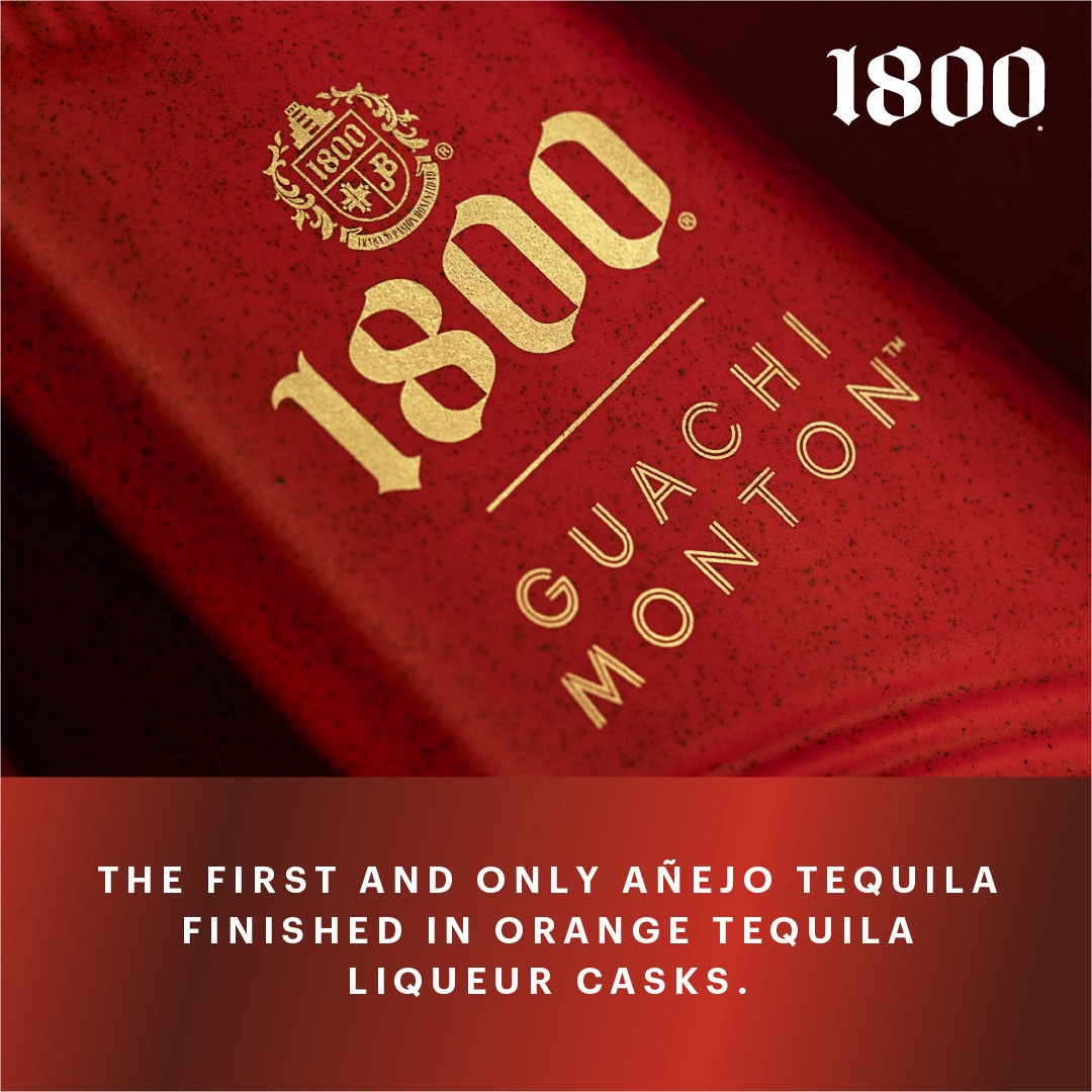 slide 8 of 9, 1800 Tequila - Gauchimonton Anejo, 750 ml