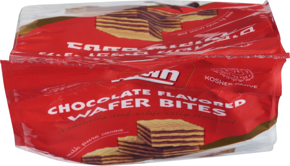 slide 9 of 9, Man Mini Chocolate Flavored Wafer Bites 7 oz, 7 oz