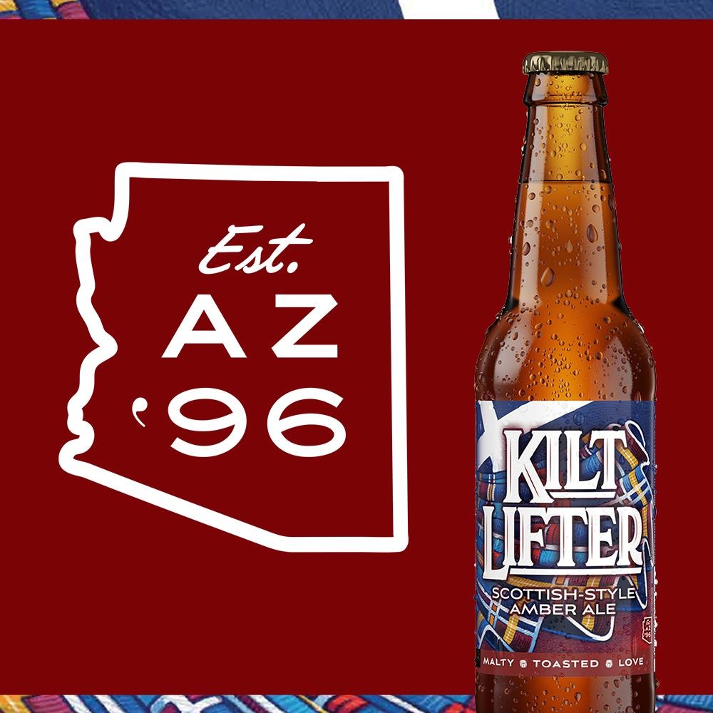 slide 6 of 9, Four Peaks Kilt Lifter Ale Craft Beer Beer, 6 ct; 12 oz