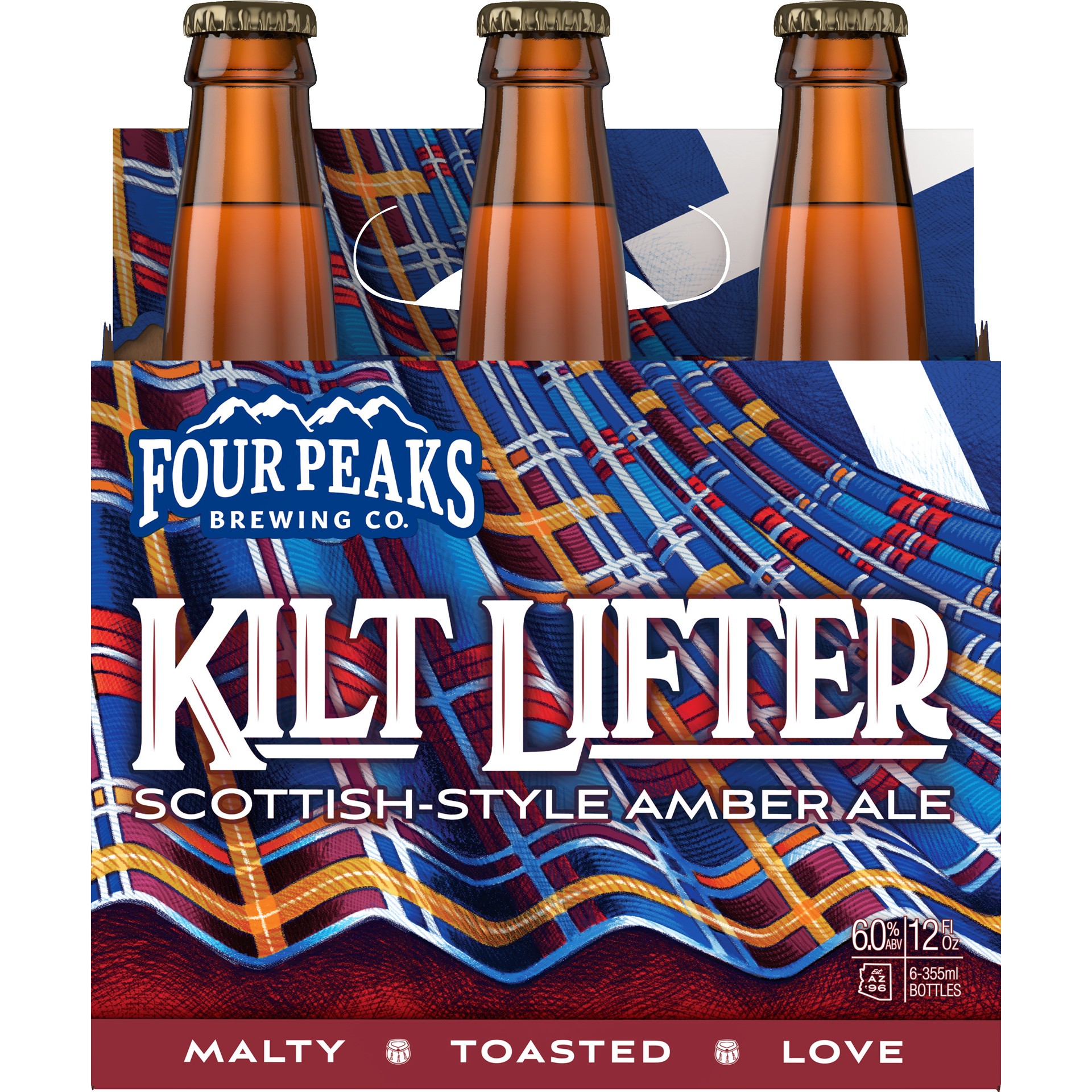 slide 8 of 9, Four Peaks Kilt Lifter Beer 6 ea, 72 fl oz