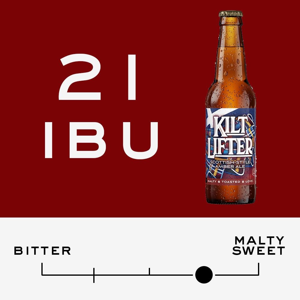 slide 7 of 9, Four Peaks Kilt Lifter Ale Craft Beer Beer, 6 ct; 12 oz