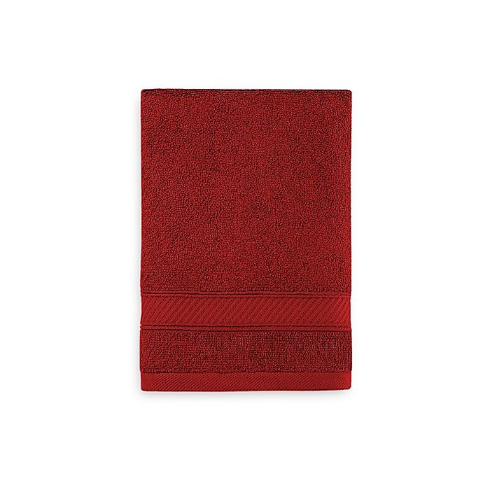 slide 1 of 3, Wamsutta Hygro Duet Hand Towel - Wine, 1 ct