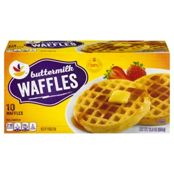 Giant Buttermilk Waffles - 10 ct