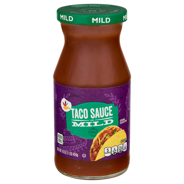 slide 1 of 1, Giant Mild Taco Sauce, 16 oz