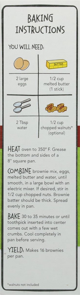 slide 7 of 9, Full Circle Market Gluten Free Fudge Brownie Mix 16 oz, 16 oz