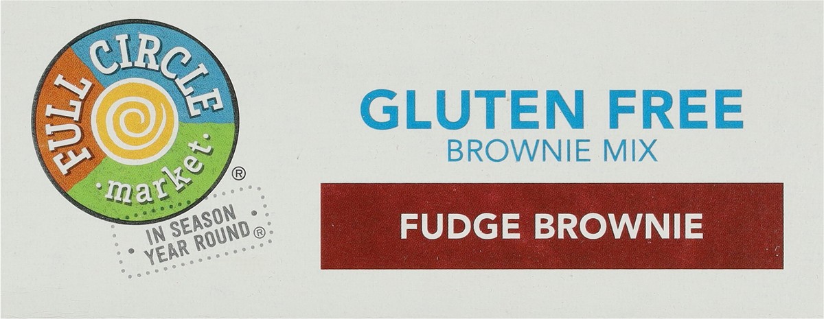 slide 9 of 9, Full Circle Market Gluten Free Fudge Brownie Mix 16 oz, 16 oz