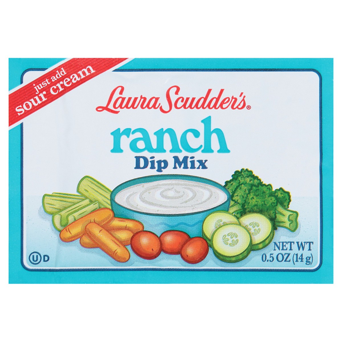 slide 9 of 13, Laura Scudder's Ranch Dip Mix - 0.5 oz, 0.5 oz