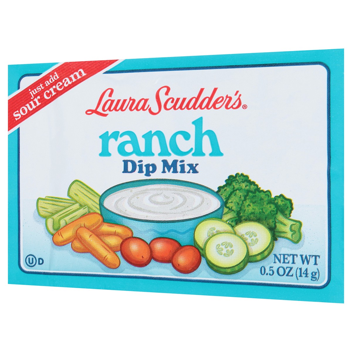slide 3 of 13, Laura Scudder's Ranch Dip Mix - 0.5 oz, 0.5 oz