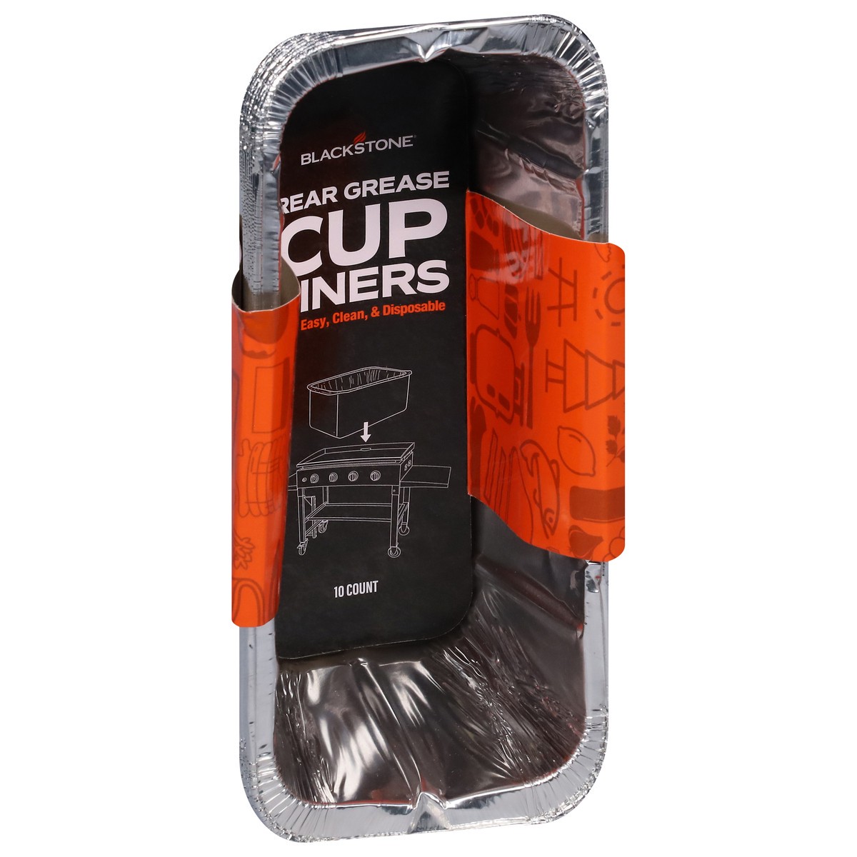 slide 6 of 9, Blackstone Griddle Grease Cup Liners, 10 ct
