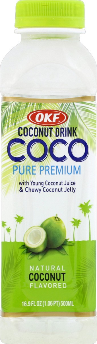 slide 4 of 5, OKF Coconut Drink 16.9 oz, 16.9 fl oz