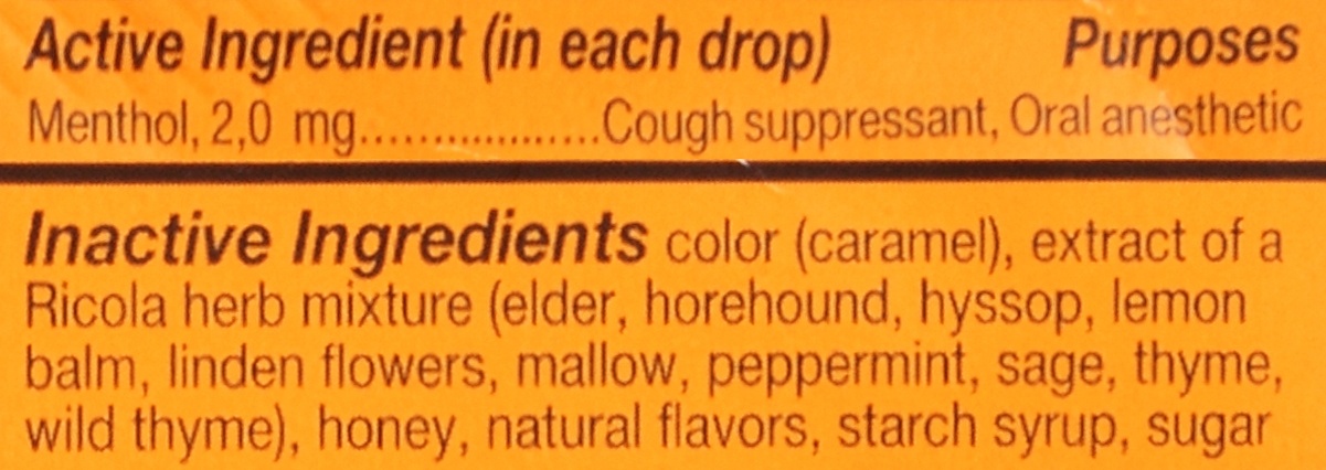 slide 5 of 5, Ricola Natural Honey Herb Throat Drops, 24 ct