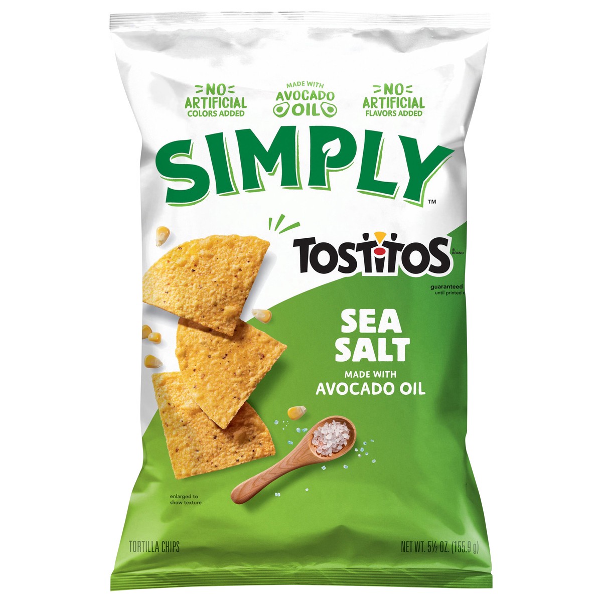 slide 1 of 8, Tostitos Tortilla Chips Sea Salt and Avocado Oil, 5.5 oz, 5.5 oz