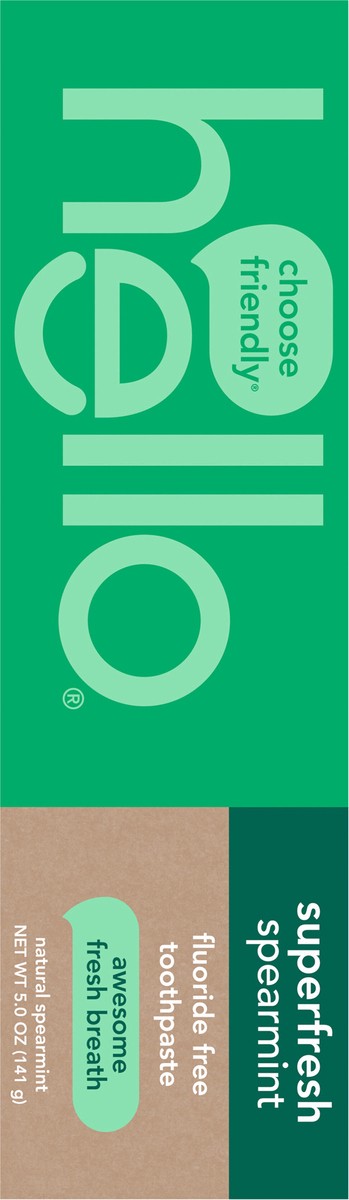 slide 7 of 14, Hello Super Fresh Spearmint Toothpst, 5 oz