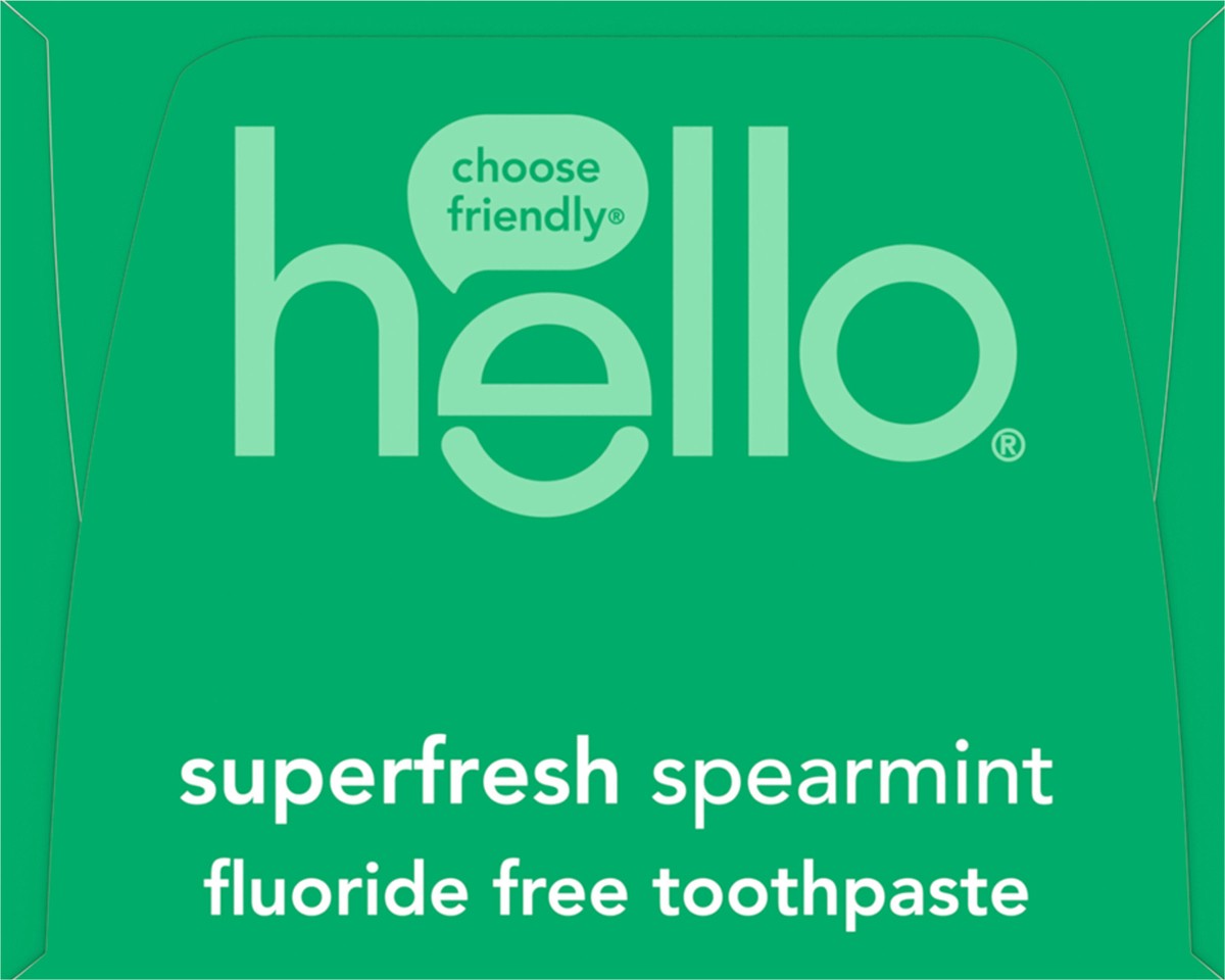 slide 5 of 14, Hello Super Fresh Spearmint Toothpst, 5 oz