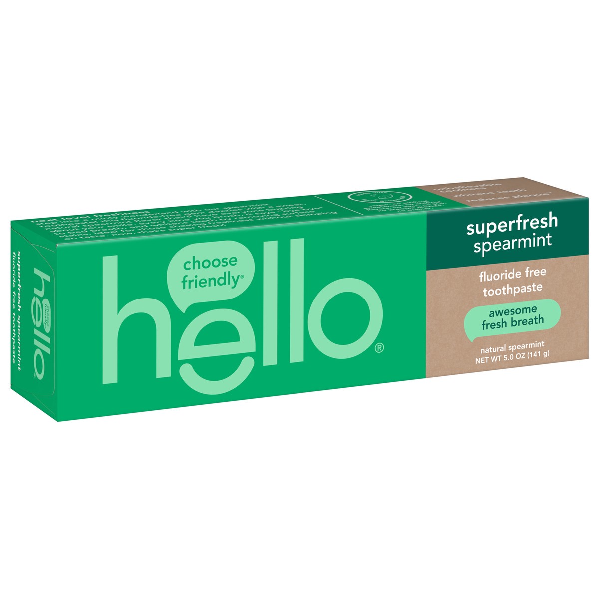 slide 2 of 14, Hello Super Fresh Spearmint Toothpst, 5 oz