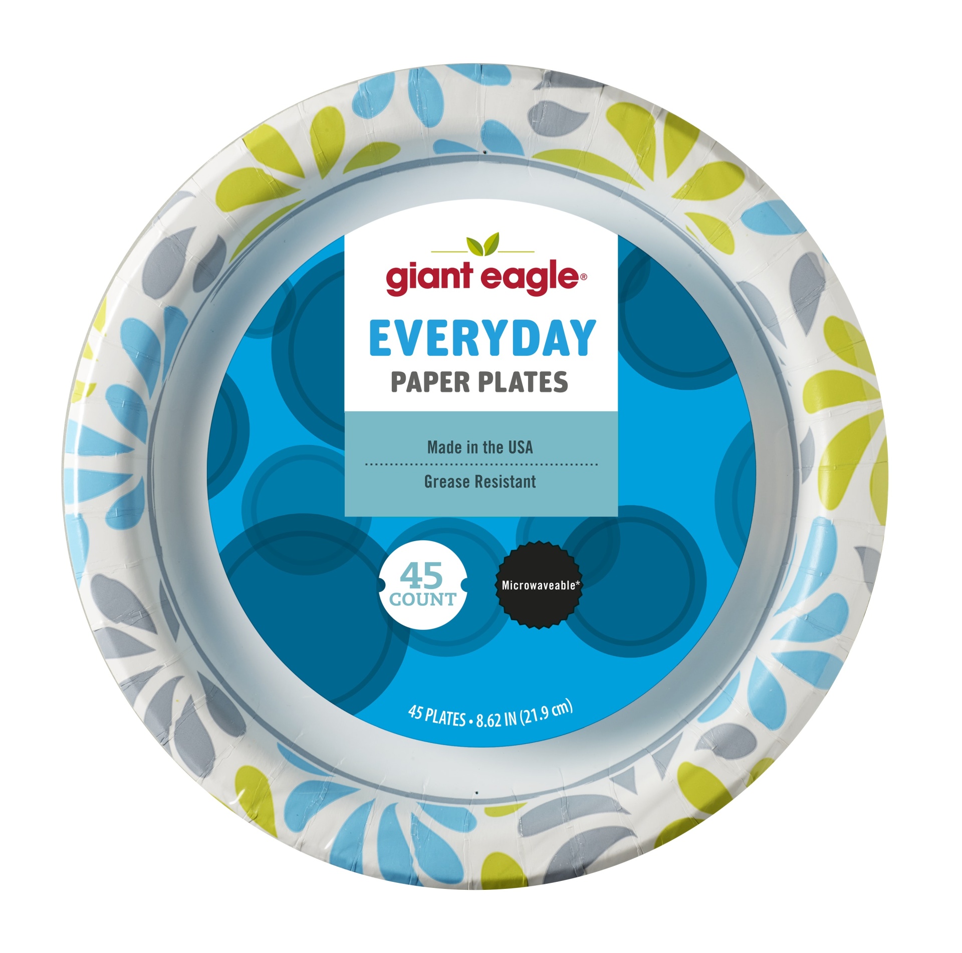 slide 1 of 1, Ge Seasonal Plates 8.75", 45 bc