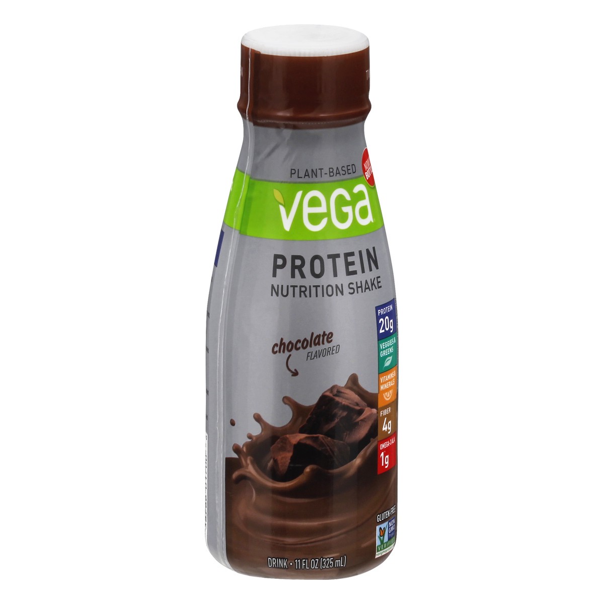 slide 2 of 13, Vega One Chocolate Flavored Protein Nutrition Shake 11 oz, 11 oz
