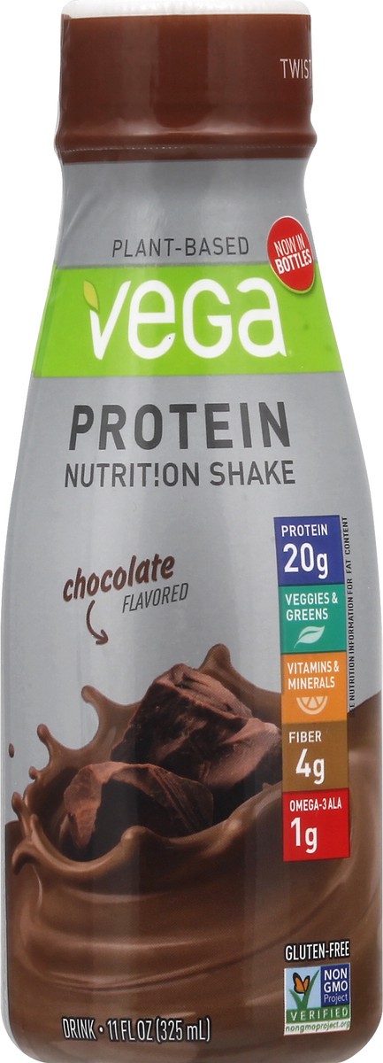 slide 7 of 13, Vega One Chocolate Flavored Protein Nutrition Shake 11 oz, 11 oz