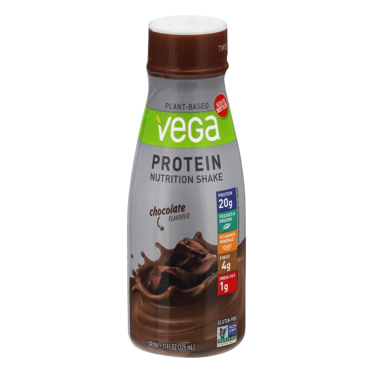 slide 1 of 13, Vega One Chocolate Flavored Protein Nutrition Shake 11 oz, 11 oz