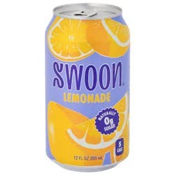 Swoon 12oz Zero Sugar Classic Lemonade