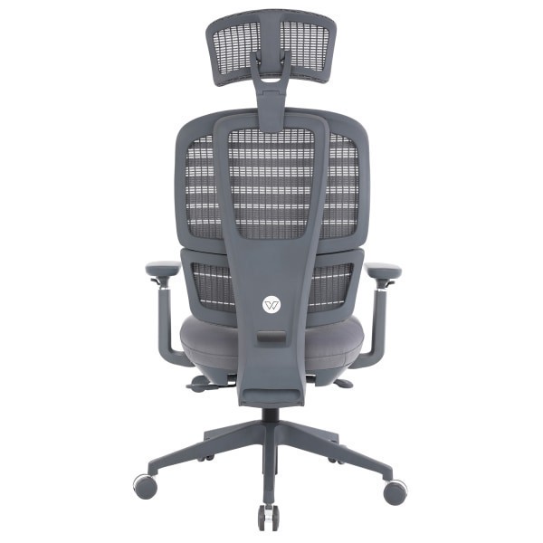 slide 3 of 10, WorkPro® Momentum Ergonomic Mesh/Mesh Active High-Back Office Chair, Gray/Gray, BIFMA Compliant, 1 ct